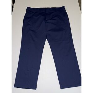 Kenneth Cole Reaction Techni-Cole Dress Pants Mens 40x29 Blue Modern Fit